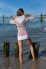 Strój kąpielowy July Morning Pink Różowy LC 90003LivCo Corsetti Fashion rozmiar - S/M